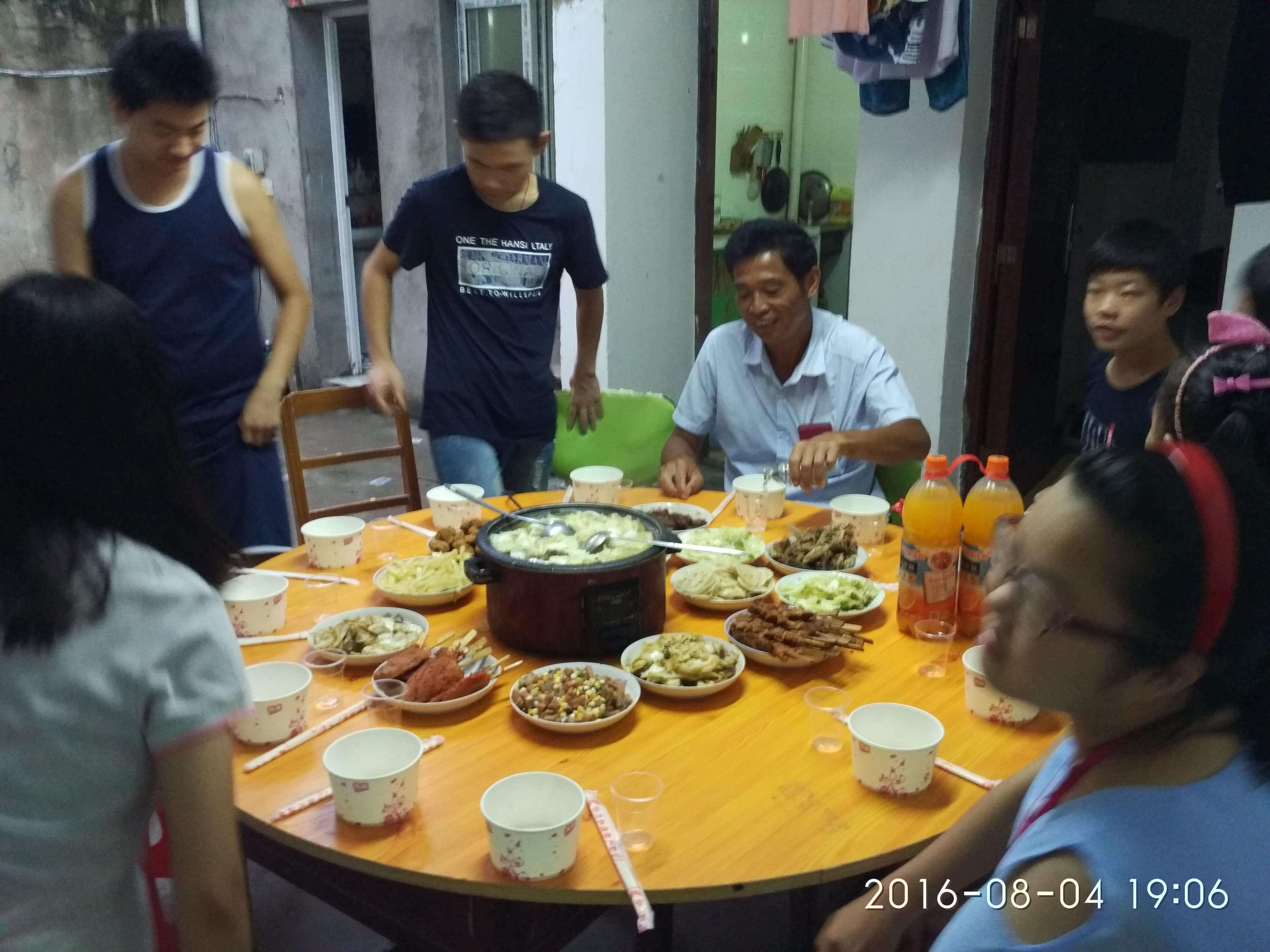 补习班的最后一顿晚餐