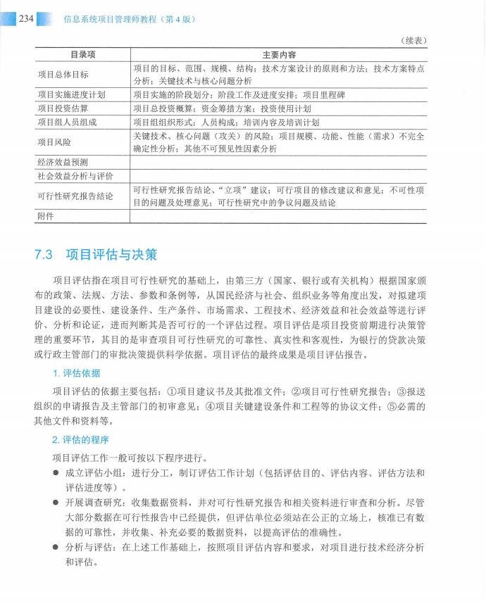 信息系统项目管理师教程第四版（羽仪老师）- 第249页