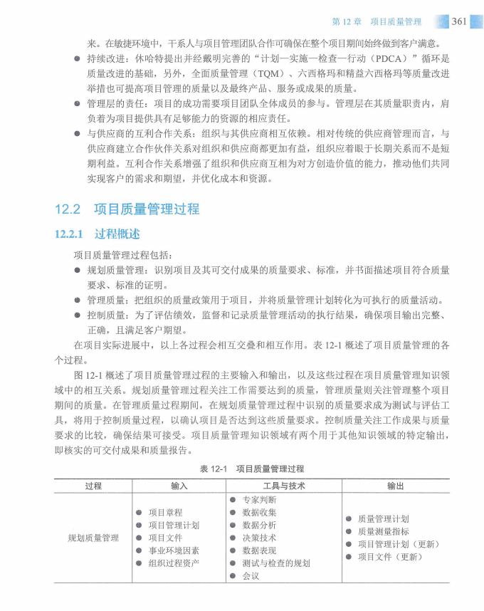 信息系统项目管理师教程第四版（羽仪老师）- 第376页