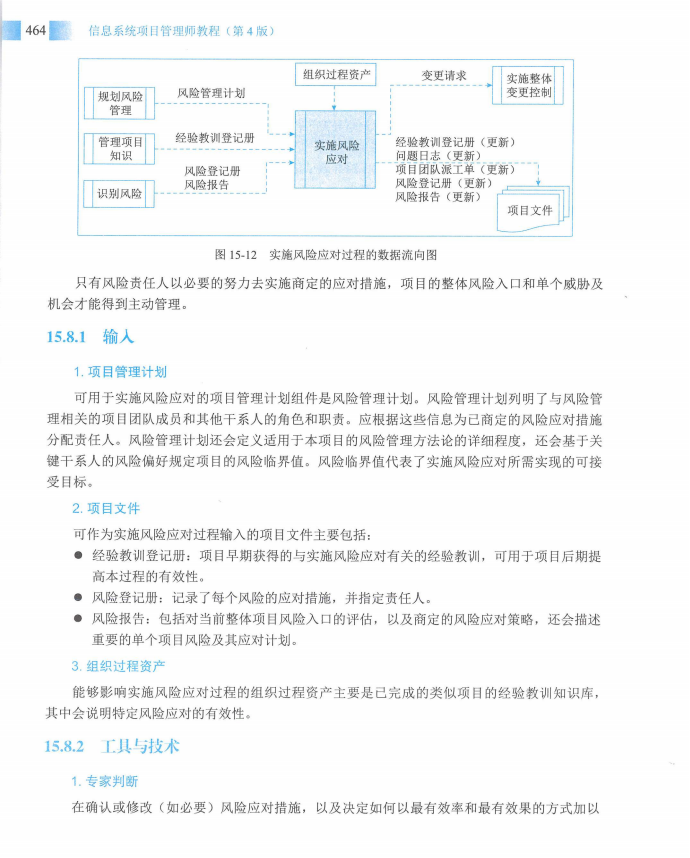 信息系统项目管理师教程第四版（羽仪老师）- 第479页