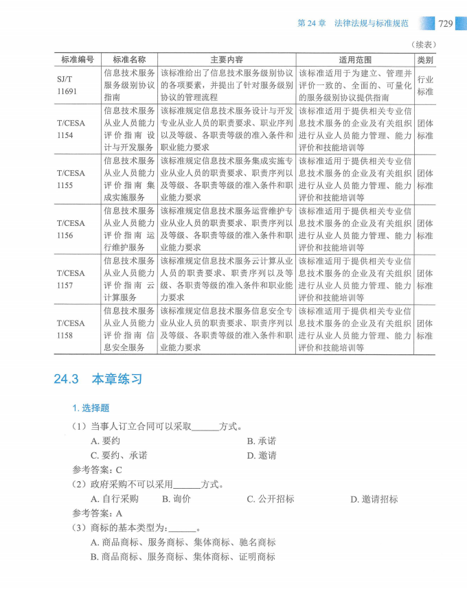 信息系统项目管理师教程第四版（羽仪老师）- 第744页